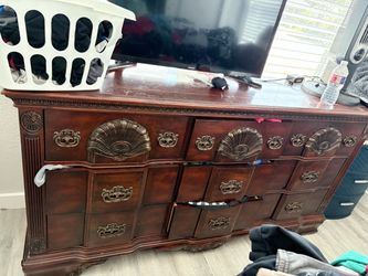 10 wood drawers