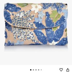 Floral Embroidered Sequin Clutch Purses for Women,Sparkling Evening Bag,Party Beaded Clutch Bag Ideal for Various Occasions