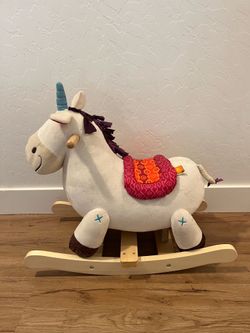 Stuffed rocking horse