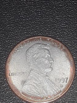 1997d Lincoln penny raro