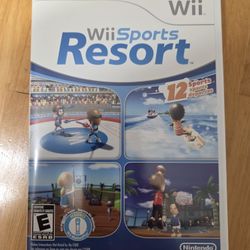 Nintendo Authentic Wii Resort Game Complete (Rock Hill,SC)