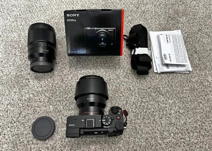 Sony A7Cii With Lenses And Accessories