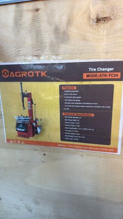 Forsale tire changer. AGROTK mode:ATK-TC24