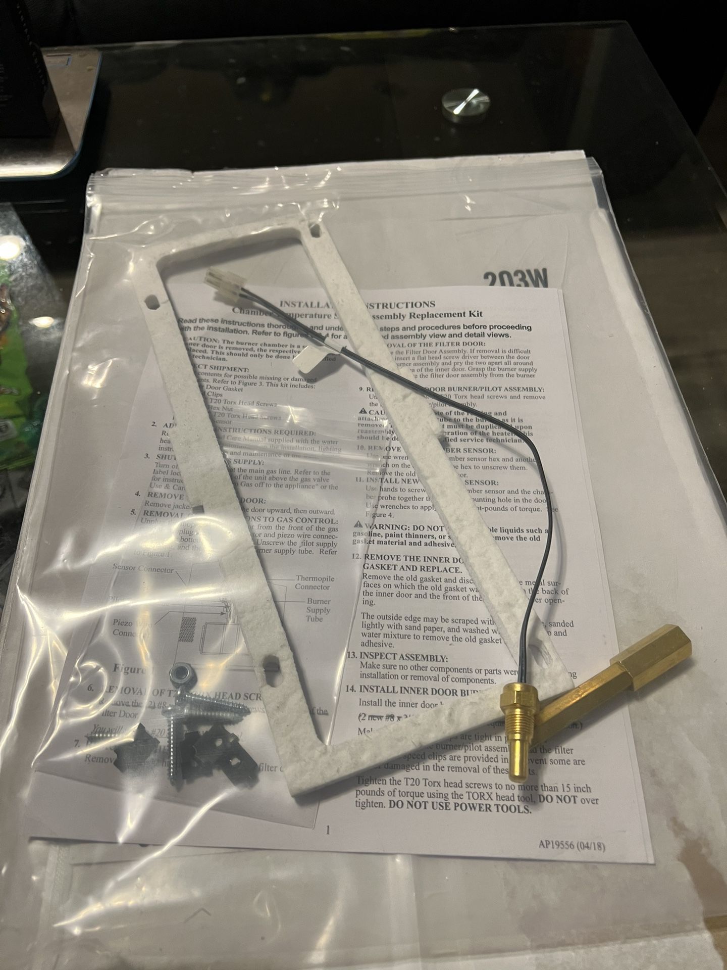 Protech Rheem Chamber Sensor Replacement Kit