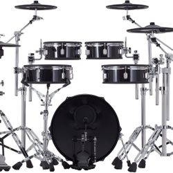 ROLAND V-DRUMS VAD307 with Additional Equipments