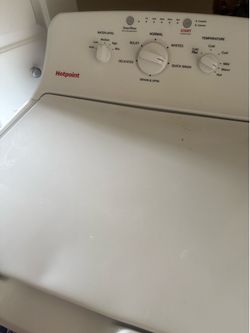 Washer and dryer $200