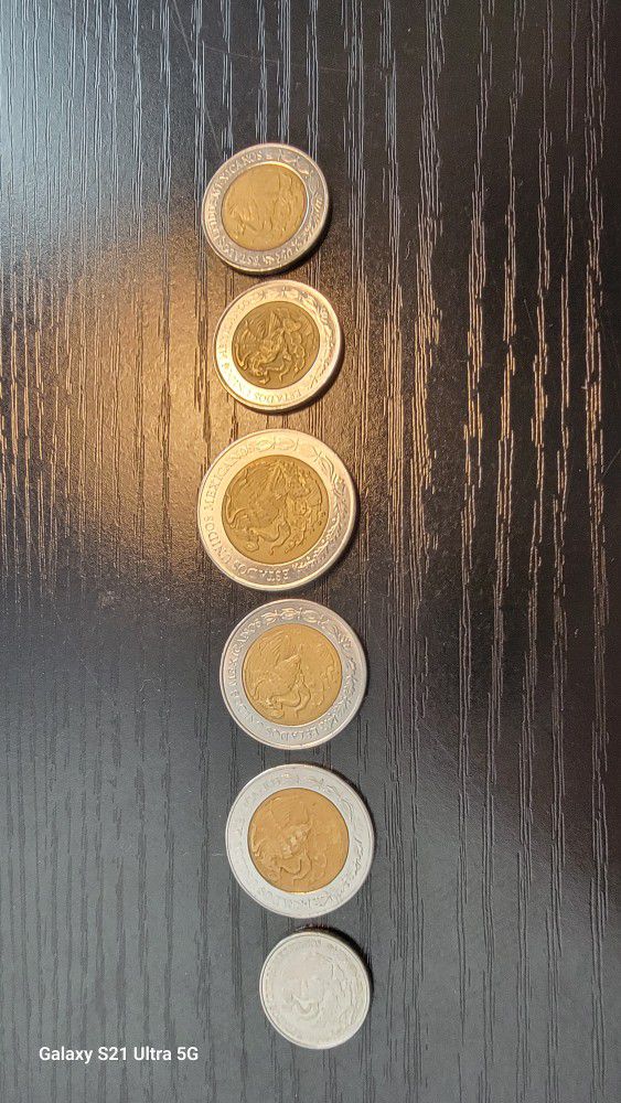 Mexico Pecos Coins ( Selling As A Set )