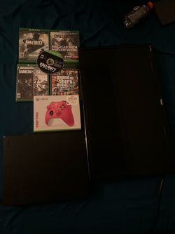 Xbox One Console Bundle with Games and Controller and tv