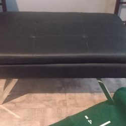 Black Ottoman - MUST GO