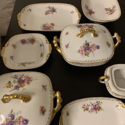 Antique China Dinner Set