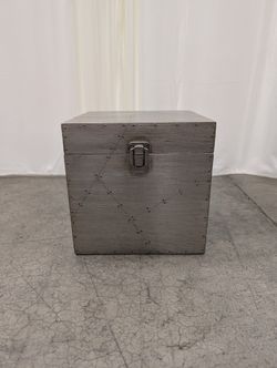 8" Storage Box with Metal Latch