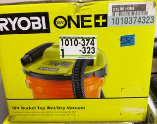 Ryobi 18V ONE+ Bucket Top Wet/Dry Vacuum