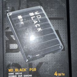 WD_black 4TB storage Device 