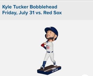 KYLE TUCKERS first Dodger bobblehead