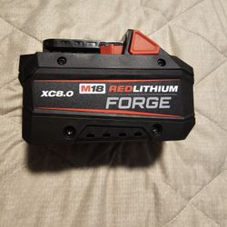 Milwaukee M18 Battery 8.0 Forge New 