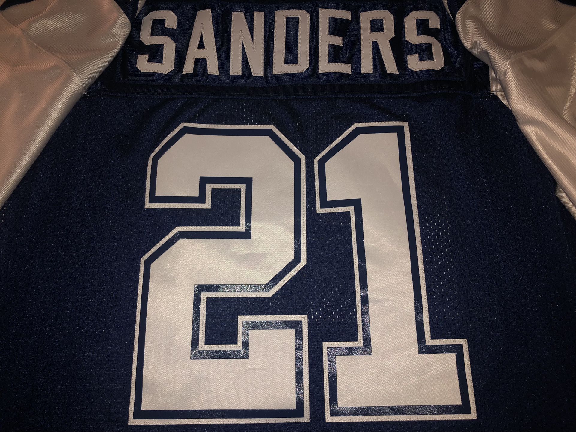 Deion Sanders Jersey Dallas Cowboys Mitchell And Ness Authentic Throwback  Read for Sale in Pomona, CA - OfferUp