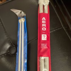 Aero 9 Mm And 4 Mm Knitting Needles