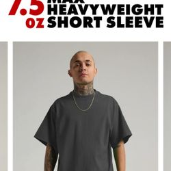Heavy Weight  Short Sleeve Shakawear 7XL