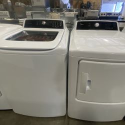  XL CAPACITY WASHER & DRYER ELECTRIC SET SETS*