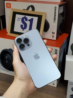 iPhone 13 Pro 6.1" (Unlocked) 256GB Good Sierra Blue