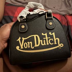 Von Dutch Black Handbag