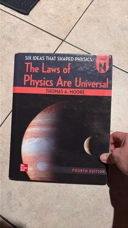 Six ideas that shaped physics: The Laws of Physics are Universal