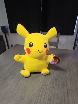 14" Pikachu Stuffed Animal Brand New With Tag 