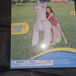 5ft Unicorn Sprinkler New