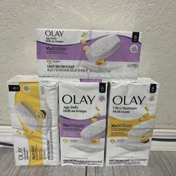Olay 6 Beauty Bars In Each Pack. $5.00 Each Pack