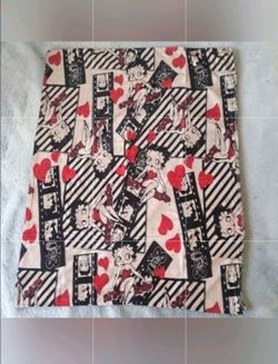 40 x 50 betty boop throw blanket
