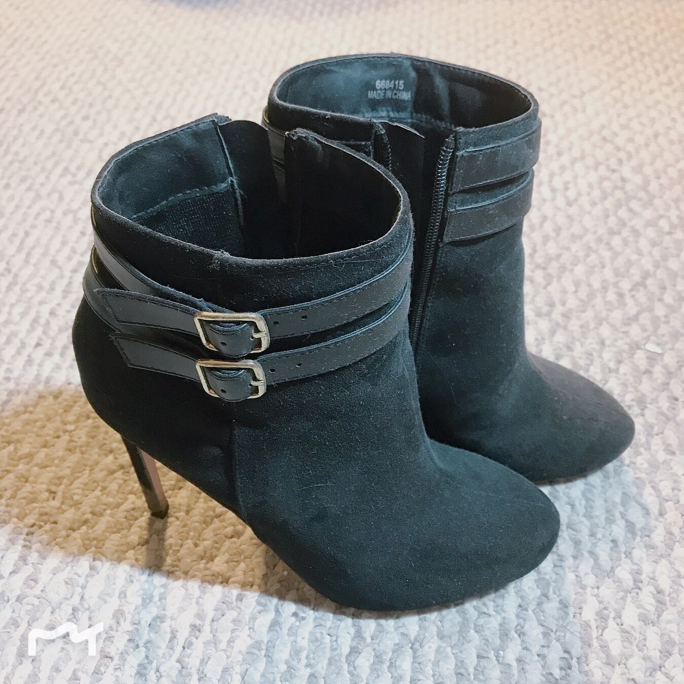 ASOS Suede ankle booties