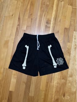 Eric Emanuel (EE) Bone Shorts Black and White Size L