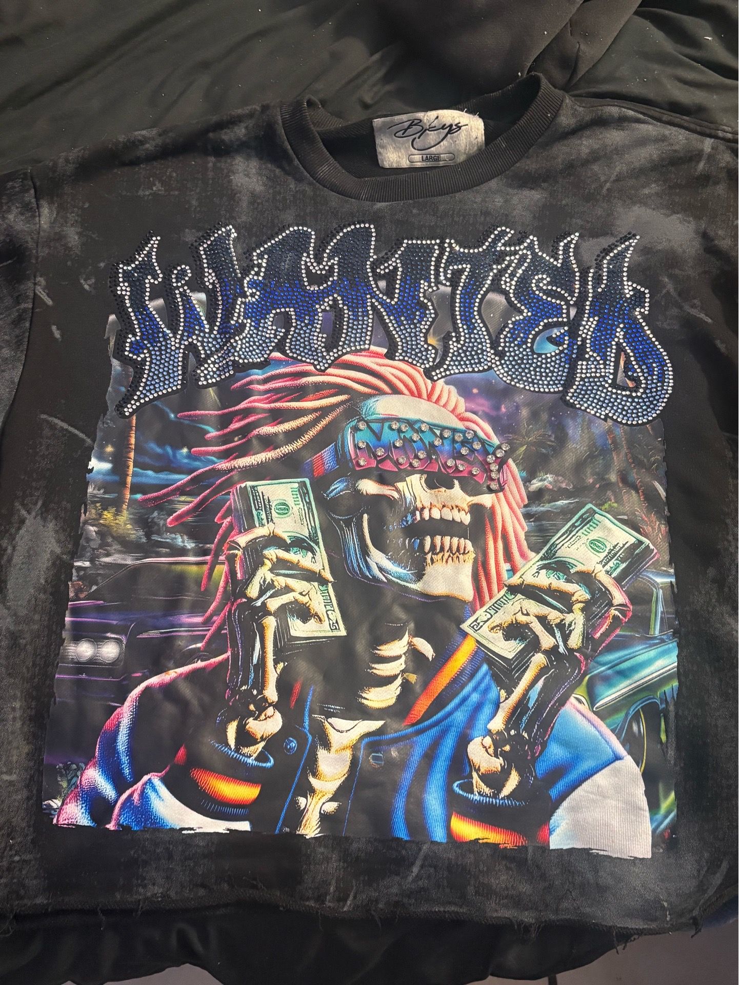 Rhinestone shirt