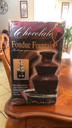 Chocolate fountain