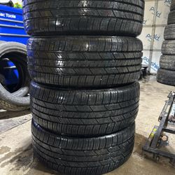 (4) - 235/45/18 Goodyear Eagle LS2 Take Off Tires