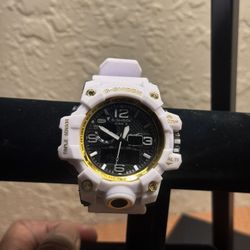 White and Gold G-Shock