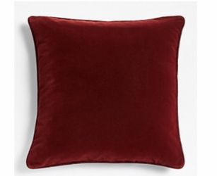 Crate And Barrel Oversized red Pillow Cover