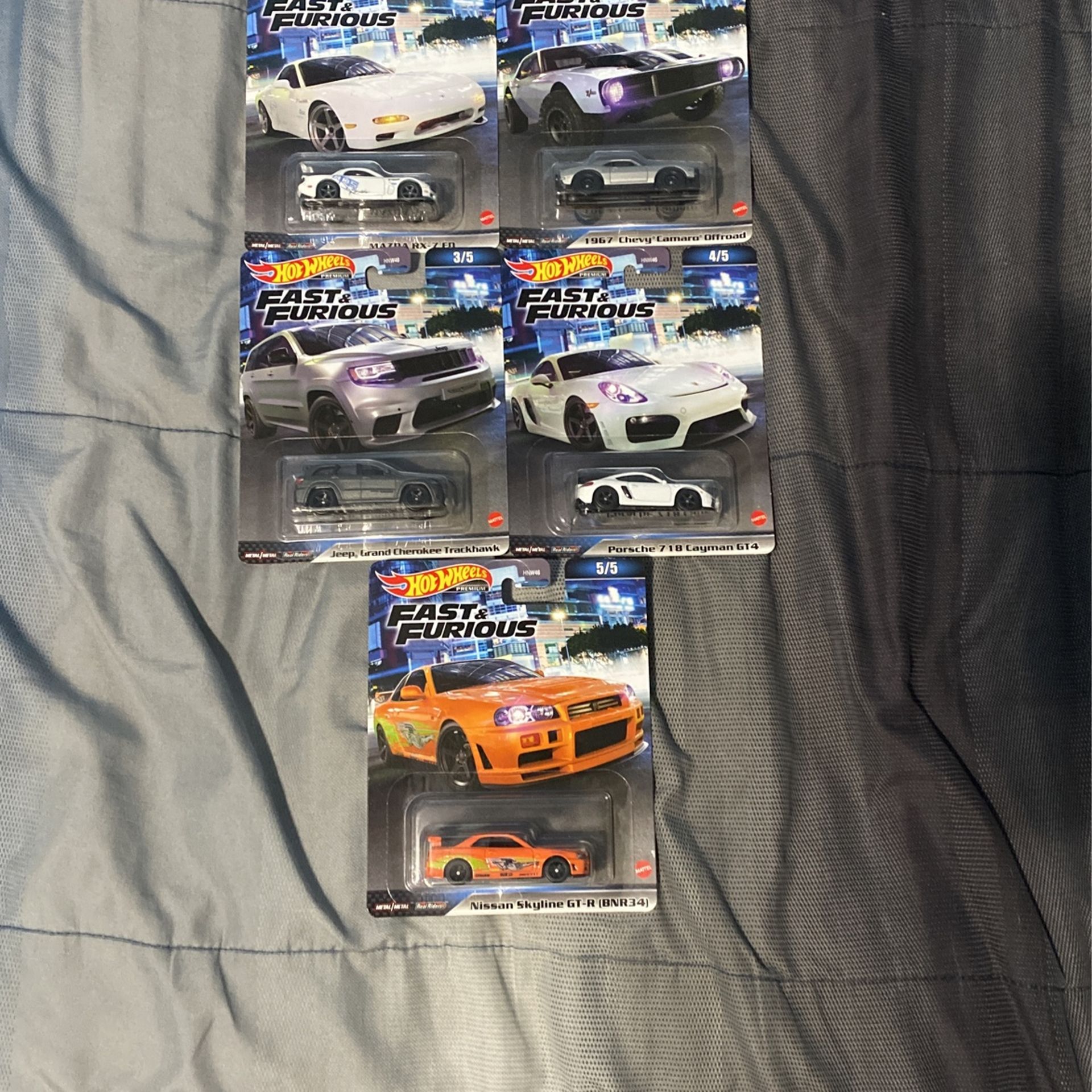 HotWheels Premium Fast and Furious