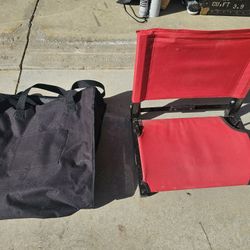 Stadium Chair With Carrying Bag