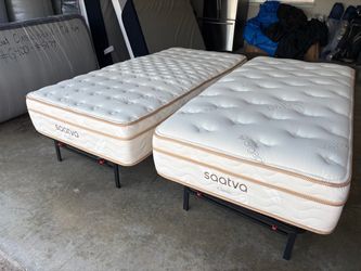 Saatva Split King Mattress (2 Twin XL’s)