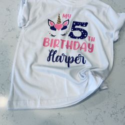 Personalized Birthday Shirts