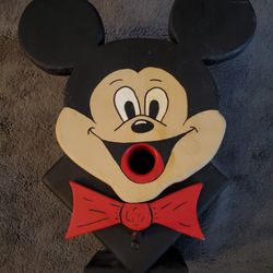 Mickey Mouse Hand Crafted Bird Feeder