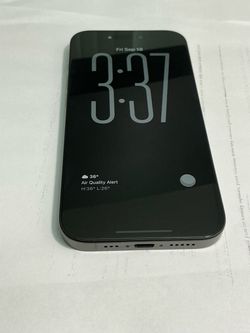 Apple iPhone 15 pro, 256GB, Black, great condition.