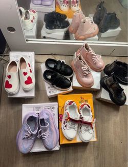 Kids Shoes Mixed Lot – 6 Pairs
