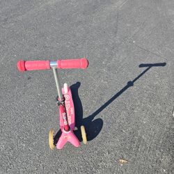 Pink Micro Kickboard Mini Deluxe 3-wheeled scooter ages 2 to 5