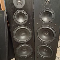 MTS Speakers 400 Watts Pair In Great Condition 