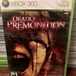 Deadly Premonition For Xbox 360