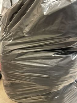 Huge Black Back With Clothing.  