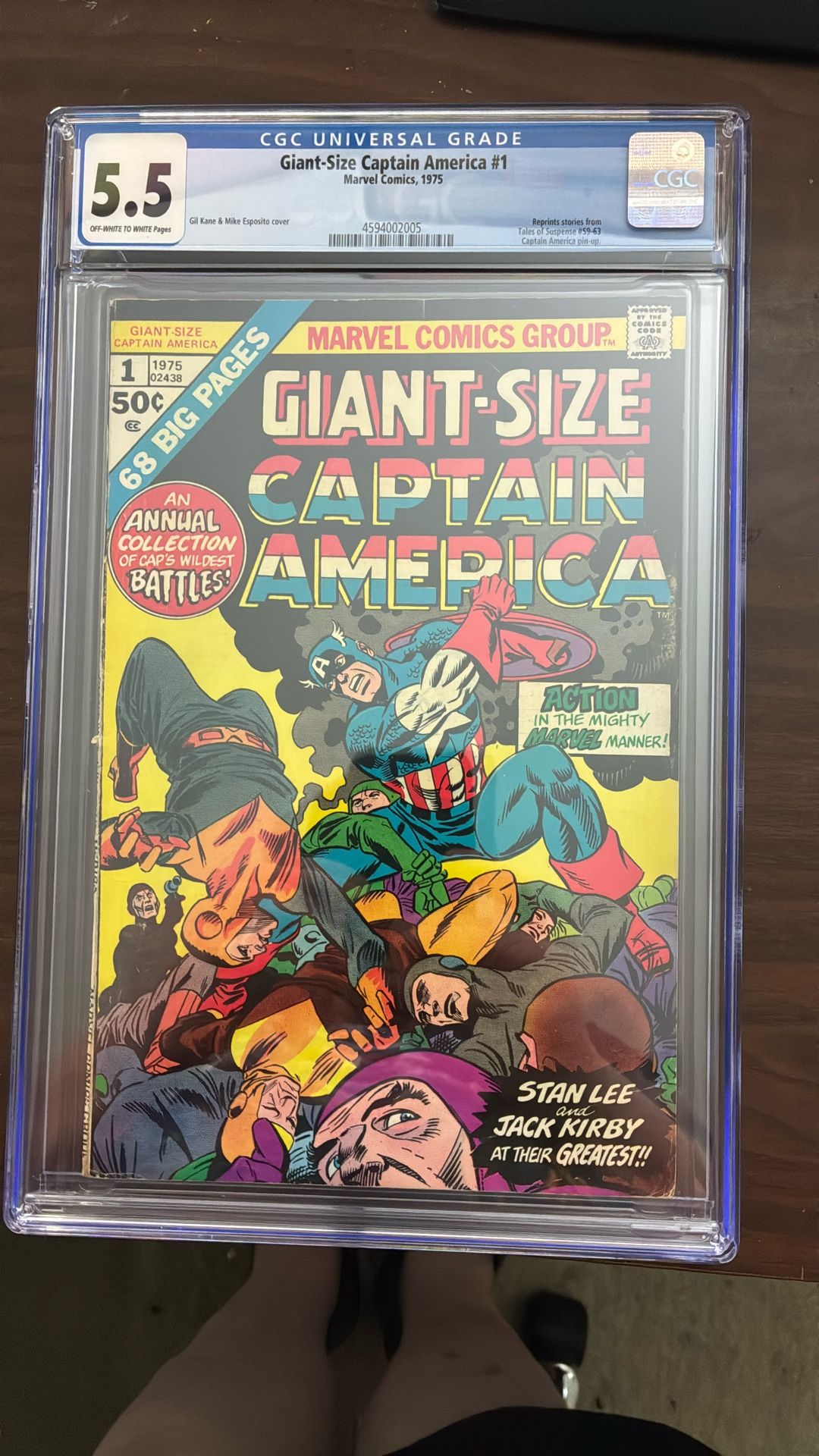 Giant Size Captain America 1
