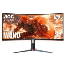 CU34G2XP 34" VA Curved Gaming Monitor, WQHD (3440x1440)